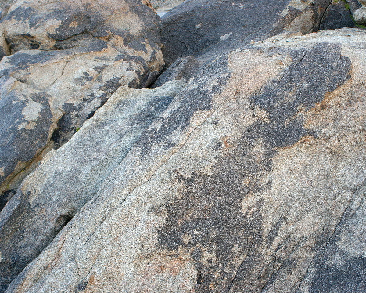 Close-up sample of rock texture